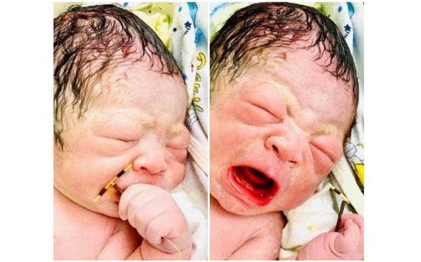 Mãe do menino, uma vietnamita de 34 anos que já tinha dois filhos (Foto: Reprodução)