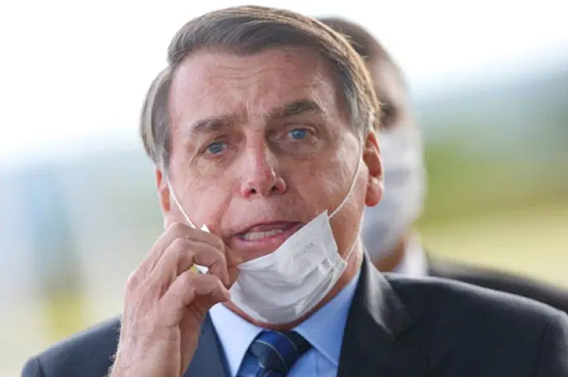 Bolsonaro: na semana passada, o presidente vetou o uso obrigatório de máscaras em locais fechados (Foto: Adriano Machado | Reuters)