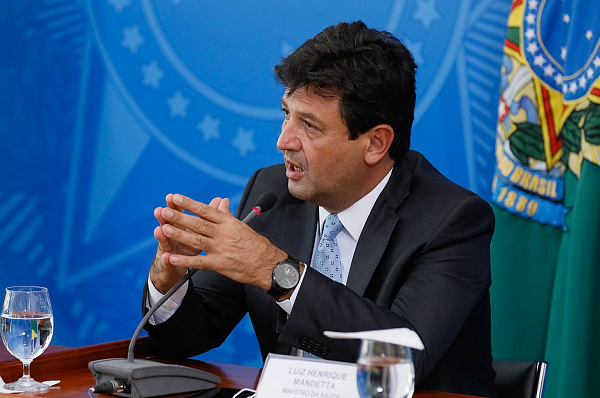 Ex-ministro da Saúde, Luiz Henrique Mandetta (Foto: Isac Nóbrega | PR