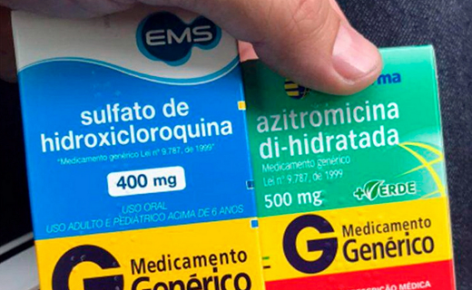 Kits continham Hidroxicloroquina, Ivermectina e Zinco (Foto: Reprodução)