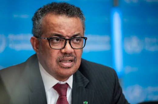 Tedros Adhanom: 'Se o básico não for seguido, o único caminho que essa pandemia seguirá é ela ir piorando cada vez mais. Mas não precisa ser assim' (Foto: Christopher Black | OMS | Reuters)