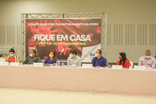 4º encontro entre os prefeitos e prefeitas das cidades que integram a Região Metropolitana de Salvador (RMS) (Foto: Reprodução | Ascom | PMC)