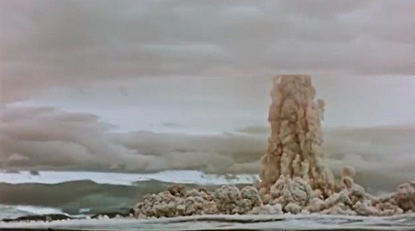 Explosão - bomba nuclear russa foi a mais potente de todas (Foto: Reprodução)
