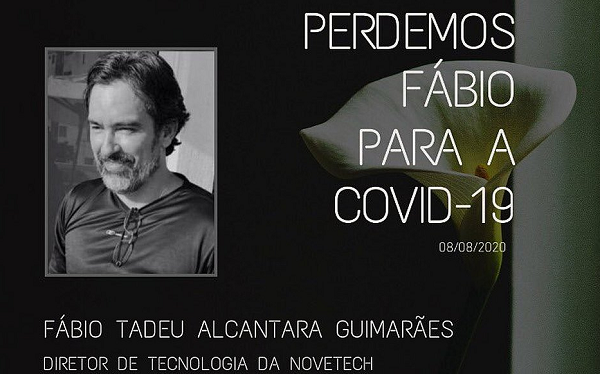 Fábio era diretor de tecnologia da empresa Novetech, empresa de TI paraibana focada em atividades na área da saúde (Foto: Reprodução)