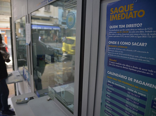 O crédito nas contas do FGTS deve ser realizado até o final deste mês (Foto: Reprodução)