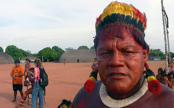 Cacique Aritana Yawalapiti, 71 anos, um dos principais líderes indígenas do Alto Xingu (Foto: Reprodução)