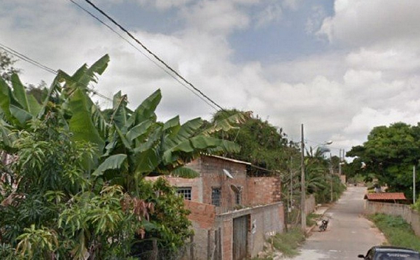 Crime ocorreu na rua Frutal, em Betim (MG) (Foto: Google Street View)