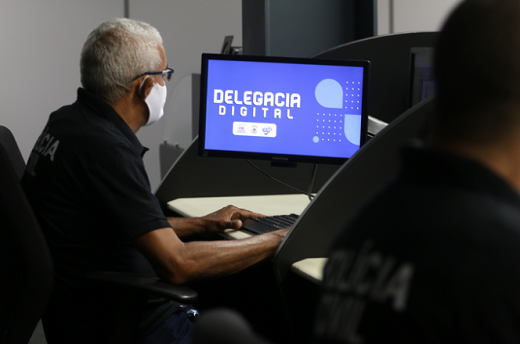 Entre as ocorrências realizadas de forma virtual, 260 foram de crimes relacionados à Lei Maria da Penha (Foto: Divulgação | SSP - BA)