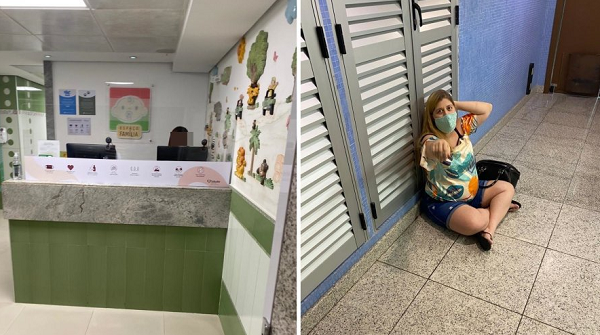 Psicóloga Yasmine Schneiter, 41 anos, grávida de oito meses (Foto: Reprodução)