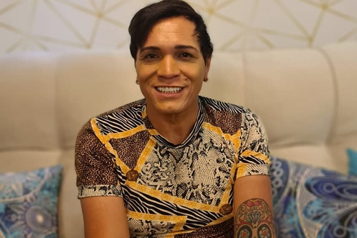 Candidato a prefeito do município, André Pegova (PMN) (Foto: Reprodução)