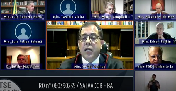 Ministro relator, Sérgio Banhos, afirmou que Marcell valeu-se das campanhas de vacinação e castração de animais para fins eleitorais (Foto: Reprodução)