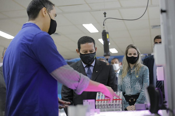 O general Hamilton Mourão esteve em Salvador na última sexta-feira (Foto: Divulgação | Vice-Presidência)
