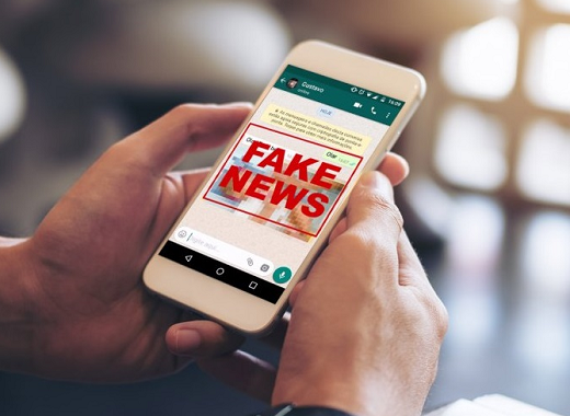 Mensagem onde o eleitor é convidado a acessar um link e se cadastrar é falsa (Foto: Reprodução)