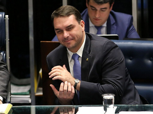 Senador Flávio Bolsonaro (Republicanos-RJ) (Foto: Fabio Rodrigues Pozzebom | Agência Brasil)