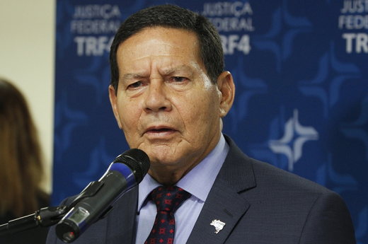 Vice-presidente Hamilton Mourão (Foto: Reprodução)