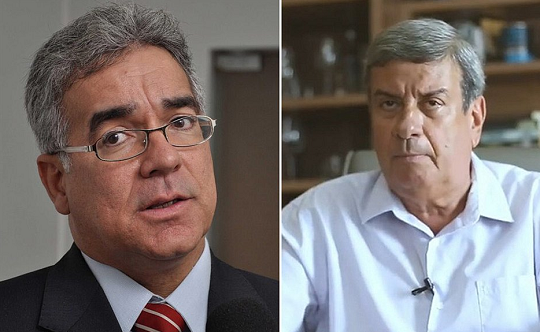 Zé Neto (PT) e Colbert Martins Filho (MDB) vão disputar o segundo turno pela prefeitura de Feira de Santana (Foto: Reprodução)