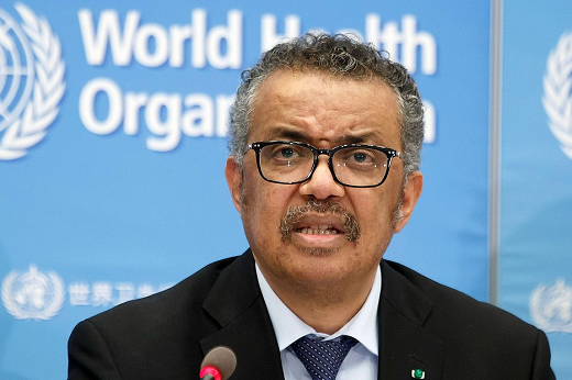 Diretor-geral da Organização Mundial da Saúde (OMS), Tedros Adhanom (Foto: Reprodução)