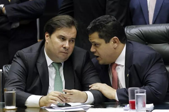 Presidência da Câmara, Rodrigo Maia, e do Senado, David Alcolumbre (Foto: Reprodução)