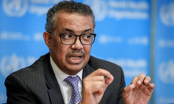 Tedros Adhanom, diretor-geral da Organização Mundial da Saúde (OMS) (Foto: Reprodução)