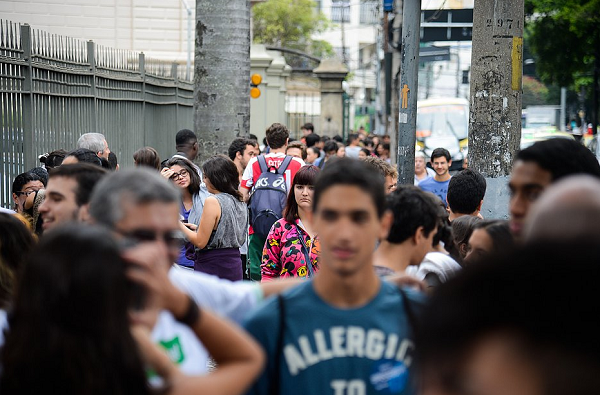 A realização do Enem 2020 colocará 5,78 milhões de candidatos em circulação em todo país (Foto: Tomaz Silva | Arquivo Agência Brasil)