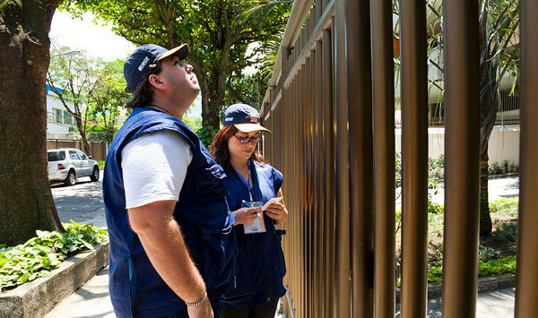 Recenseadores e agentes censitários do IBGE (Foto: Licia Rubinstein | Agência IBGE Notícias | Direitos Reservados)