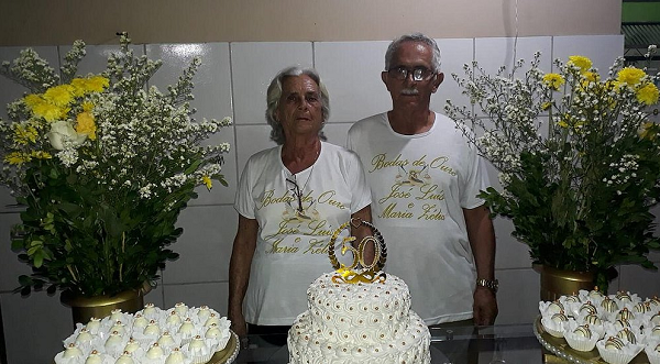 Casal estava junto há 52 anos, e eles morreram com diferença de dez dias (Foto: Acervo Pessoal)