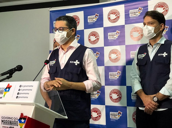 Secretário Carlos Lula confirmou caso (Foto: Adriano Soares/Tv Mirante)