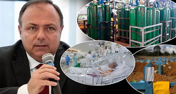 Ex-ministro da Saúde Eduardo Pazuello (Foto: ABr | Reuters)