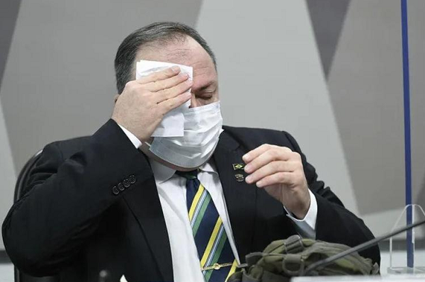 Ex-ministro da Saúde Eduardo Pazuello (Foto: Reprodução)
