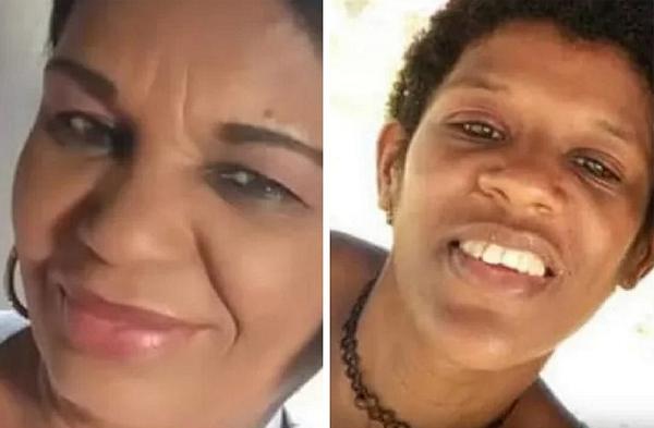Rosenilda de Cássia Gonçalves, de 61 anos, e Uelma Gonçalves da Cruz, 38, mãe e a filha suspeitas de envolvimento na morte de uma criança de 3 (Foto: Reprodução)