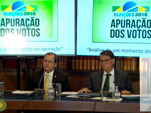 Bolsonaro dedicou os primeiros 40 minutos da live para atacar adversários petistas e o presidente do Tribunal Superior Eleitoral (TSE), Luís Roberto Barroso (Foto: Reprodução)