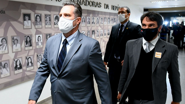 Representante da Davati Medical Supply seria interrogado na sexta-feira (2), mas o presidente da CPI da Covid-19, Omar Aziz, anunciou que a audiência seria antecipada para esta quinta-feira (1) (Foto: Agência Senado)