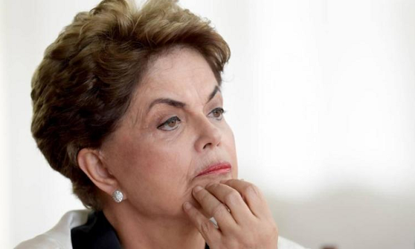 Dilma afirmou que 'o golpe de 2016 é o ato zero do golpe, é o ato inaugural, mas o processo continua' (Foto: Reprodução)