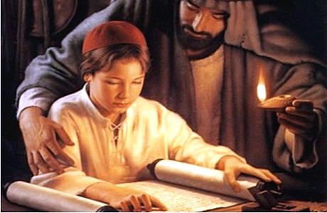 Jesus era um típico menino de uma família típica daquela época - Ilustração Google