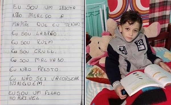 Menino Miguel dos Santos Rodrigues, de 7 anos (Foto: Reprodução)