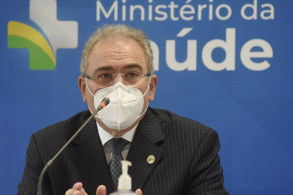 Ministro da Saúde, Marcelo Queiroga (Foto: Reprodução)