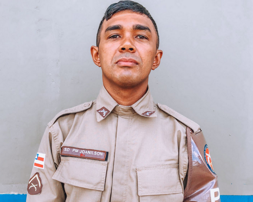 Soldado da Polícia Militar da Bahia Joanilson da Silva Amorim foi morto por engano por policiais civis de Pernambuco (Foto: Reprodução)
