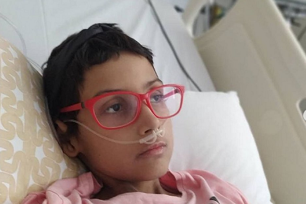 Yasmin Nunes, 11 anos, luta contra leucemia linfoide aguda (LLA) (Foto: Reprodução)