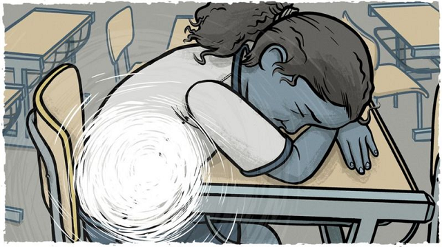 Desmaios por fome e pedidos de doação de alimentos tornaram-se rotina nas escolas públicas, em meio ao desemprego elevado e avanço da insegurança alimentar no país (Foto: André Valente/BBC Brasil)