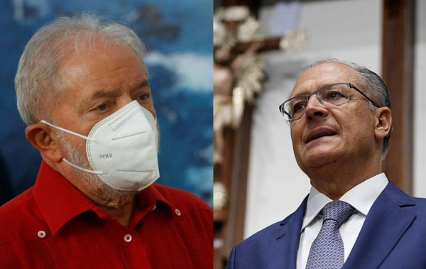 Lula (PT) e Alckmin (PSB) buscam apoio por todo país (Foto: Rafael Martins e Joá Souza/Ag. A Tarde)