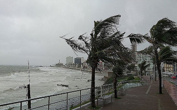 O feriado de Natal na Bahia será marcado por um significativo aumento no volume de chuvas (Foto: Reprodução)