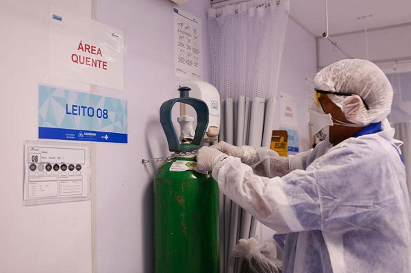 Um homem de 29 anos é o novo paciente da variante da Covid-19 no Brasil (Foto: Olga Leiria/Ag. A Tarde)