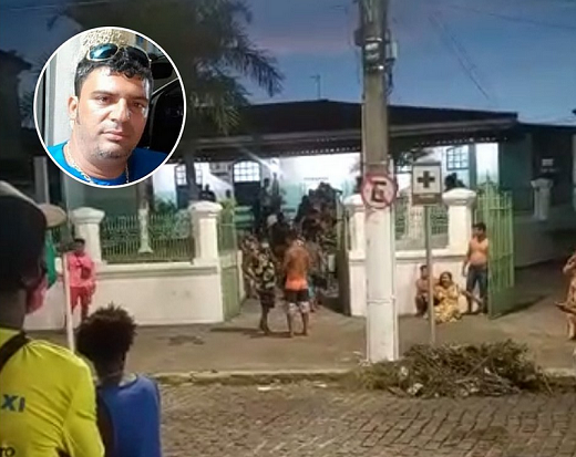 Comerciante Luciano Ramos de Souza foi morto a tiros quando ainda estava com parentes, em uma roda, participando de um jogo de dominó (Foto: Reprodução)