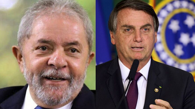 Lula e Bolsonaro são os principais nomes para a disputa (Foto: Reprodução)