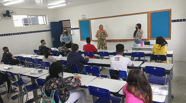 Retorno das aulas presenciais nas escolas estaduais e municipais estão mantidas para começarem no dia 7 de fevereiro (Foto: Reprodução)