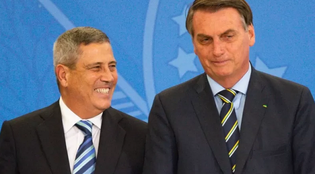 Braga Netto é considerado um dos ministros mais próximos de Bolsonaro (Foto: Getty Images)
