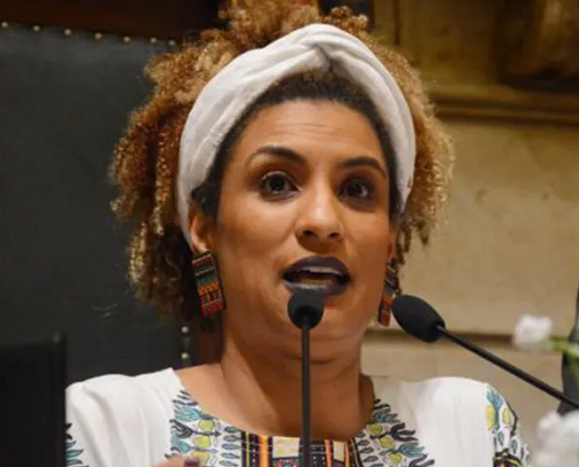 Marielle foi assassinada na quarta-feira, por volta das 20h, com quatro tiros na cabeça (Foto: Mário Vasconcellos/EFE)