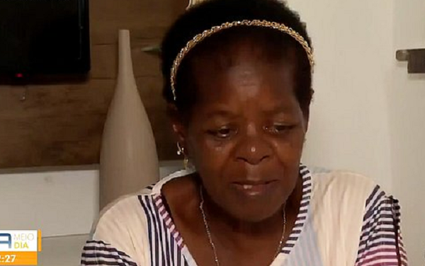 Doméstica foi resgatada de trabalho análogo à escravidão na Bahia (Foto: Reprodução/TV Bahia)
