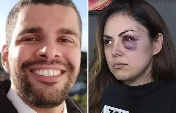 Demétrius Oliveira de Macedo, de 34 anos, é preso na manhã desta quinta-feira (23) (Foto: Reprodução)