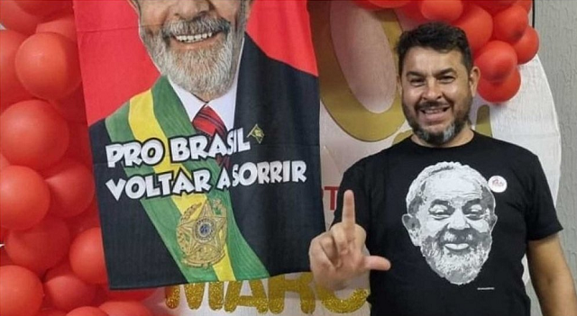 Marcelo Arruda, tesoureiro do PT (Foto: Reprodução/Redes Sociais)